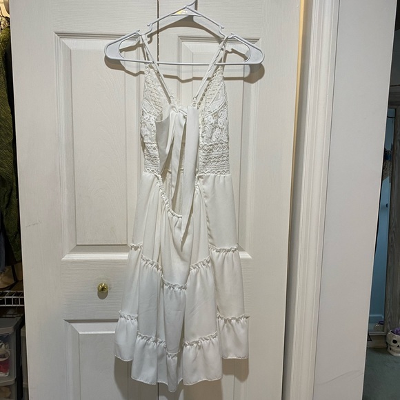 White Sun Dress - Picture 3 of 4